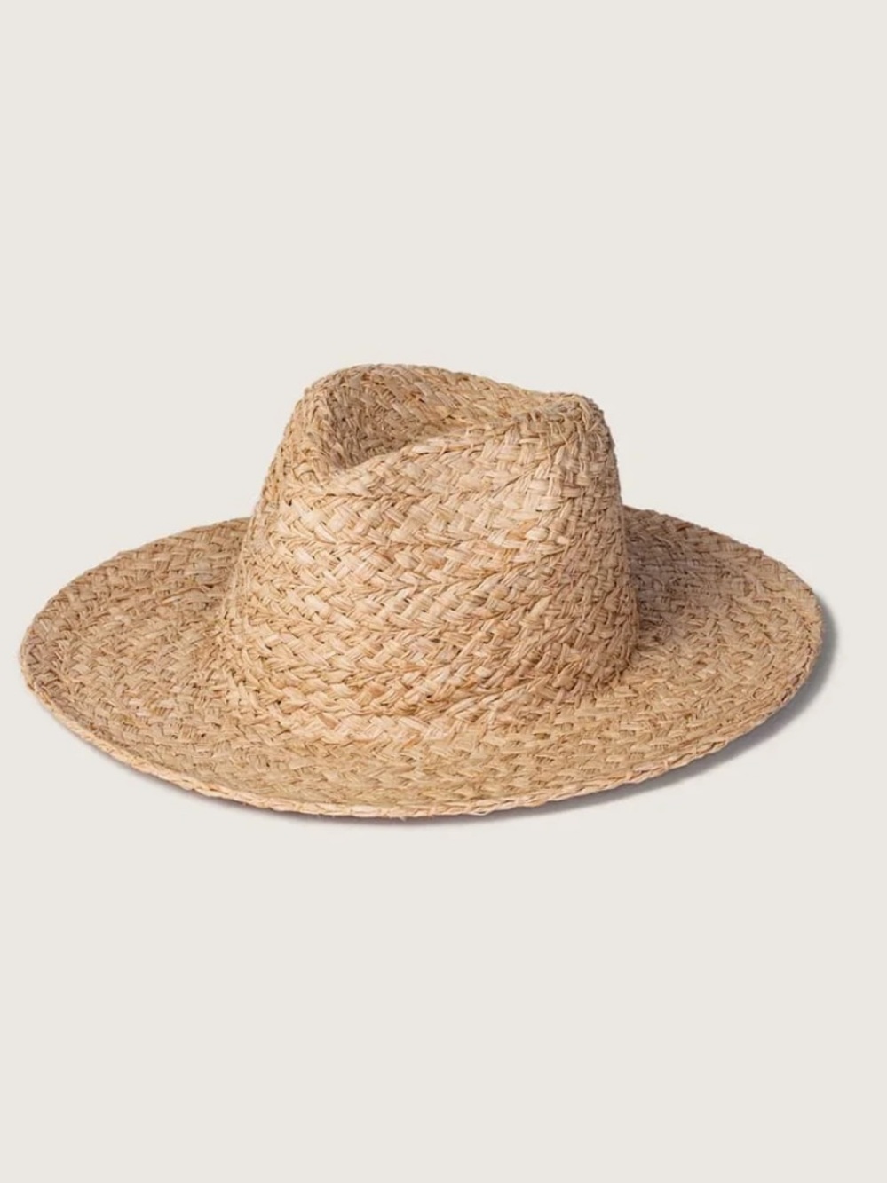 Will & Bear River Sand Wide Brim Straw Hat Unisex Sz Medium - Picture 3 of 6